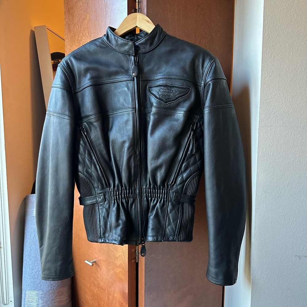 ❌SOLD❌ Harley Davidson Leather Riding Jacket